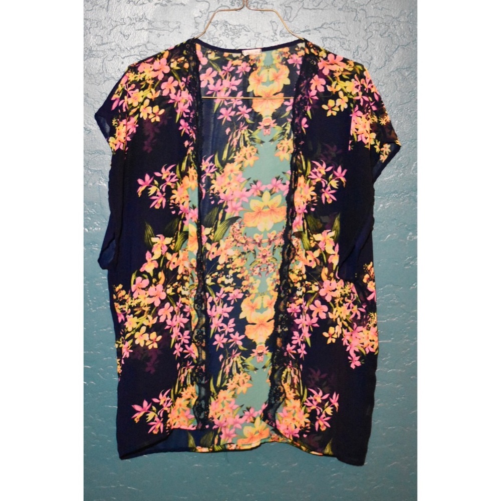 Floral Kimono Cover